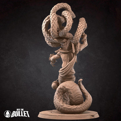 Yuan Ti Anathema | Iconic Monsters | Bite The Bullet | 35mm Scale | Resin Printed Tabletop RPG Miniature Figures | DND | 5E