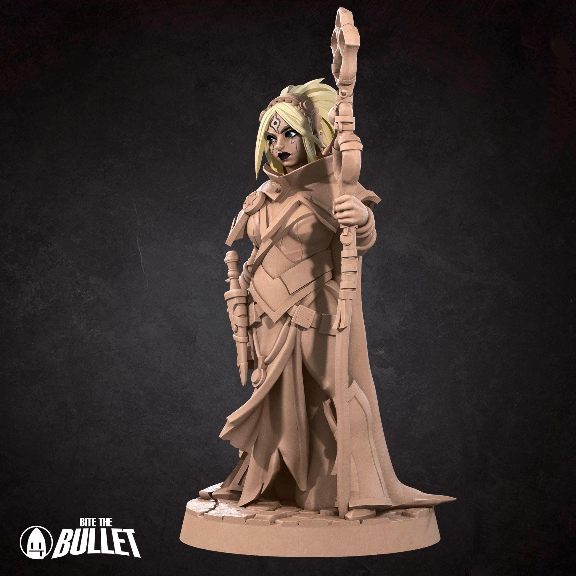Human Sorceress | Iconic Heroes | Bite The Bullet | 35mm Scale | Resin Printed Tabletop RPG Miniature Figures | DND | 5E