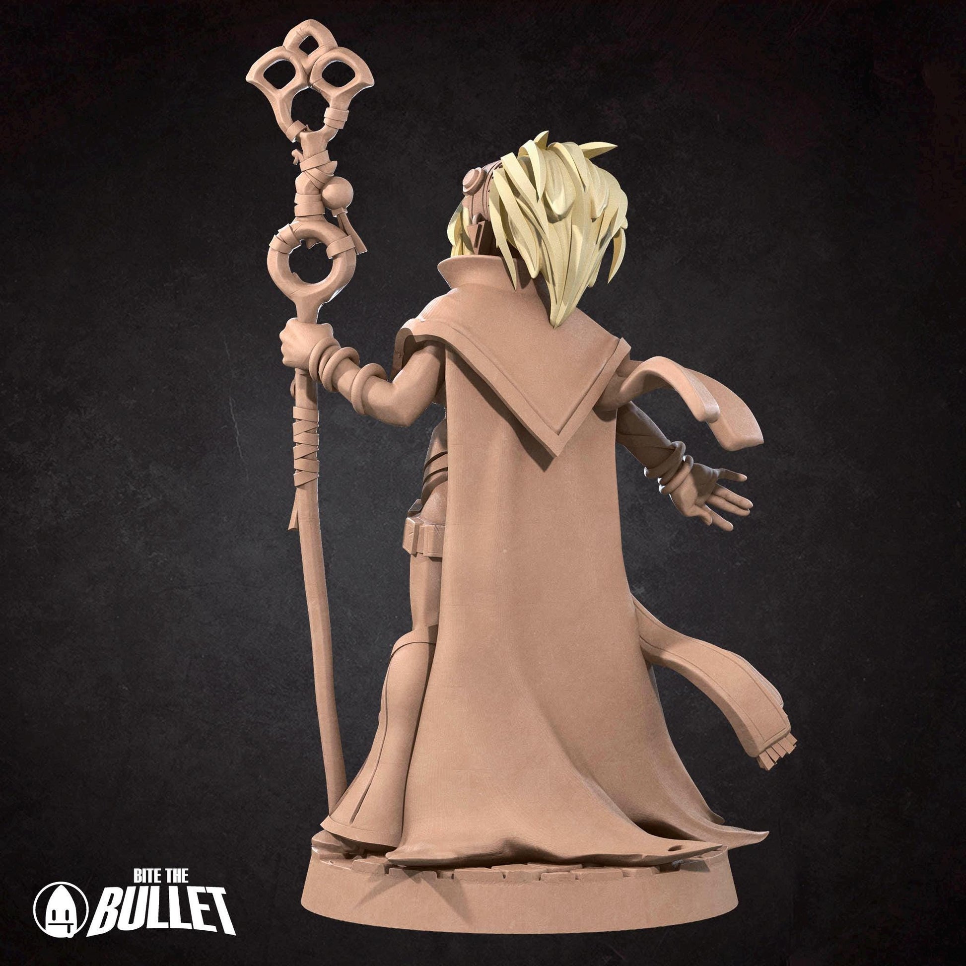Human Sorceress | Iconic Heroes | Bite The Bullet | 35mm Scale | Resin Printed Tabletop RPG Miniature Figures | DND | 5E