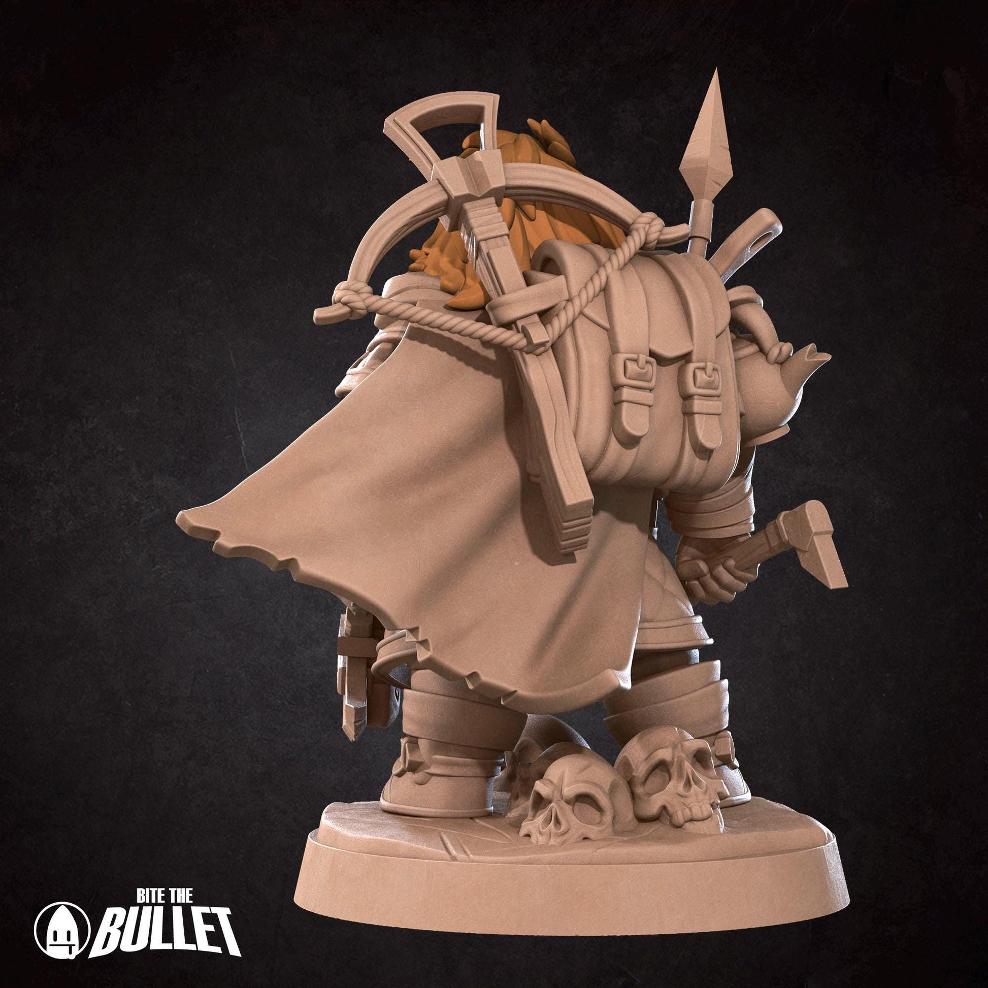 Dwarf Ranger | Iconic Heroes | Bite The Bullet | 35mm Scale | Resin Printed Tabletop RPG Miniature Figures | DND | 5E