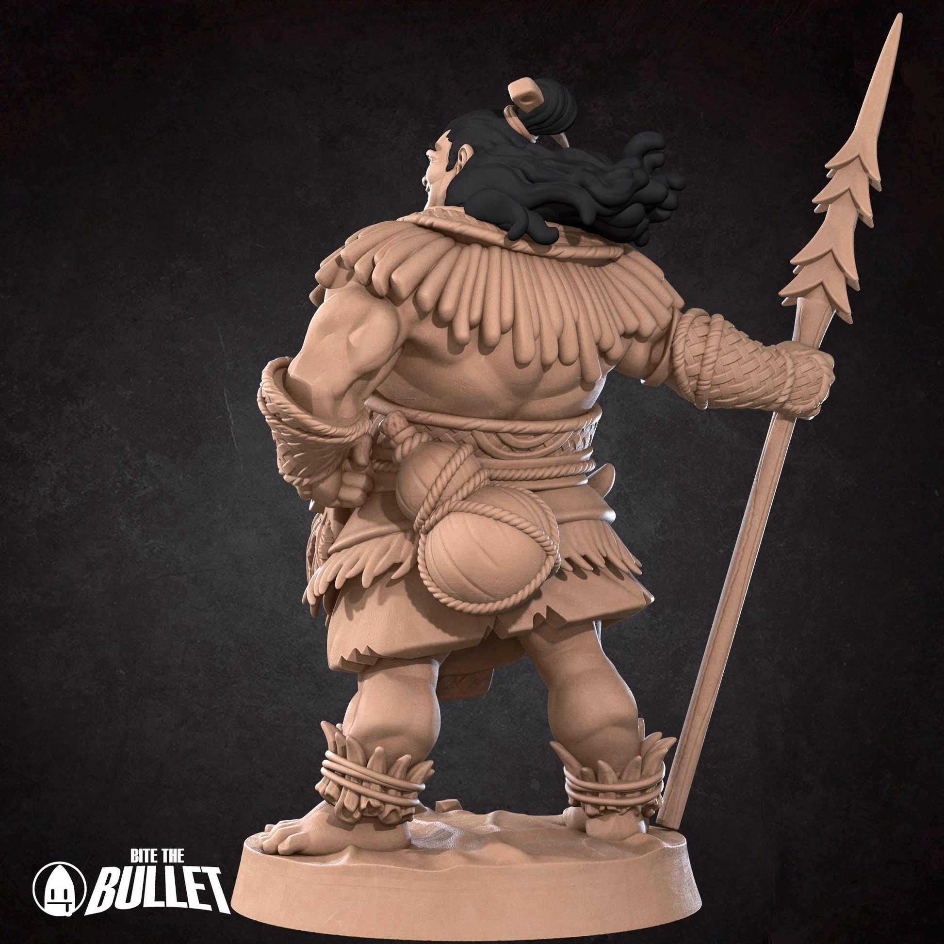 Human Exemplar | Iconic Heroes | Bite The Bullet | 35mm Scale | Resin Printed Tabletop RPG Miniature Figures | DND | 5E