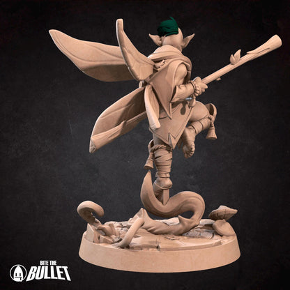 Pixie Monk | Pixies | Bite The Bullet | 35mm Scale | Resin Printed Tabletop RPG Miniature Figures | DND | 5E