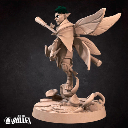 Pixie Monk | Pixies | Bite The Bullet | 35mm Scale | Resin Printed Tabletop RPG Miniature Figures | DND | 5E