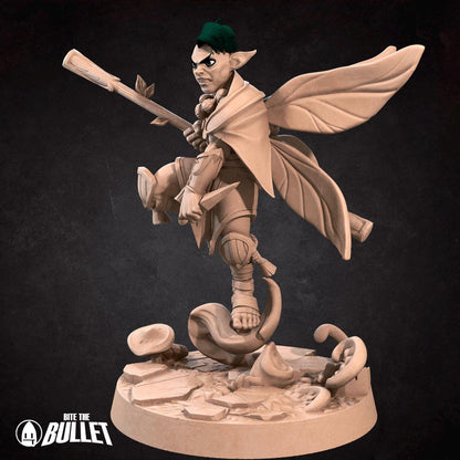 Pixie Monk | Pixies | Bite The Bullet | 35mm Scale | Resin Printed Tabletop RPG Miniature Figures | DND | 5E