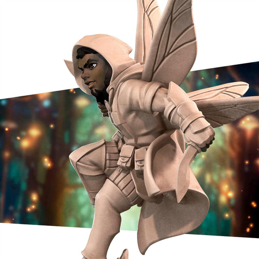 Pixie Rogue | Pixies | Bite The Bullet | 35mm Scale | Resin Printed Tabletop RPG Miniature Figures | DND | 5E