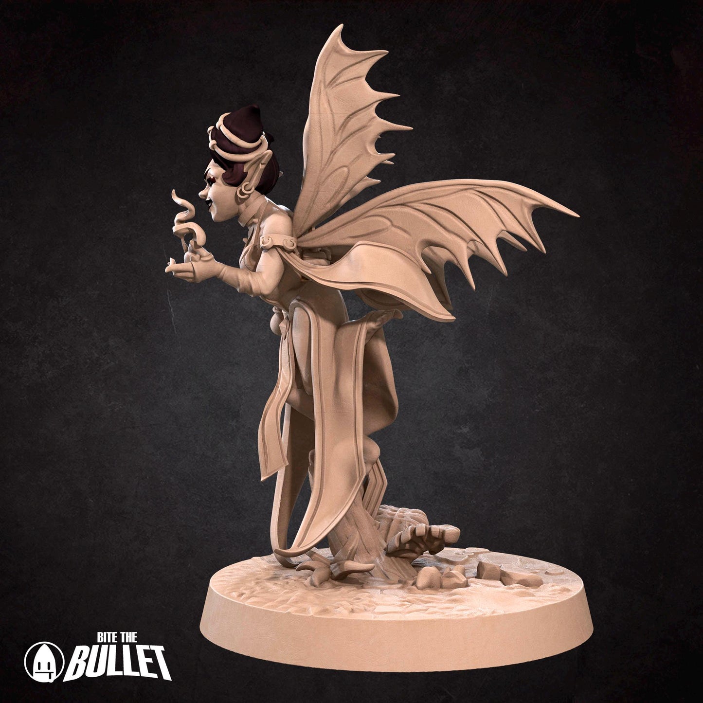 Pixie Warlock | Pixies | Bite The Bullet | 35mm Scale | Resin Printed Tabletop RPG Miniature Figures | DND | 5E