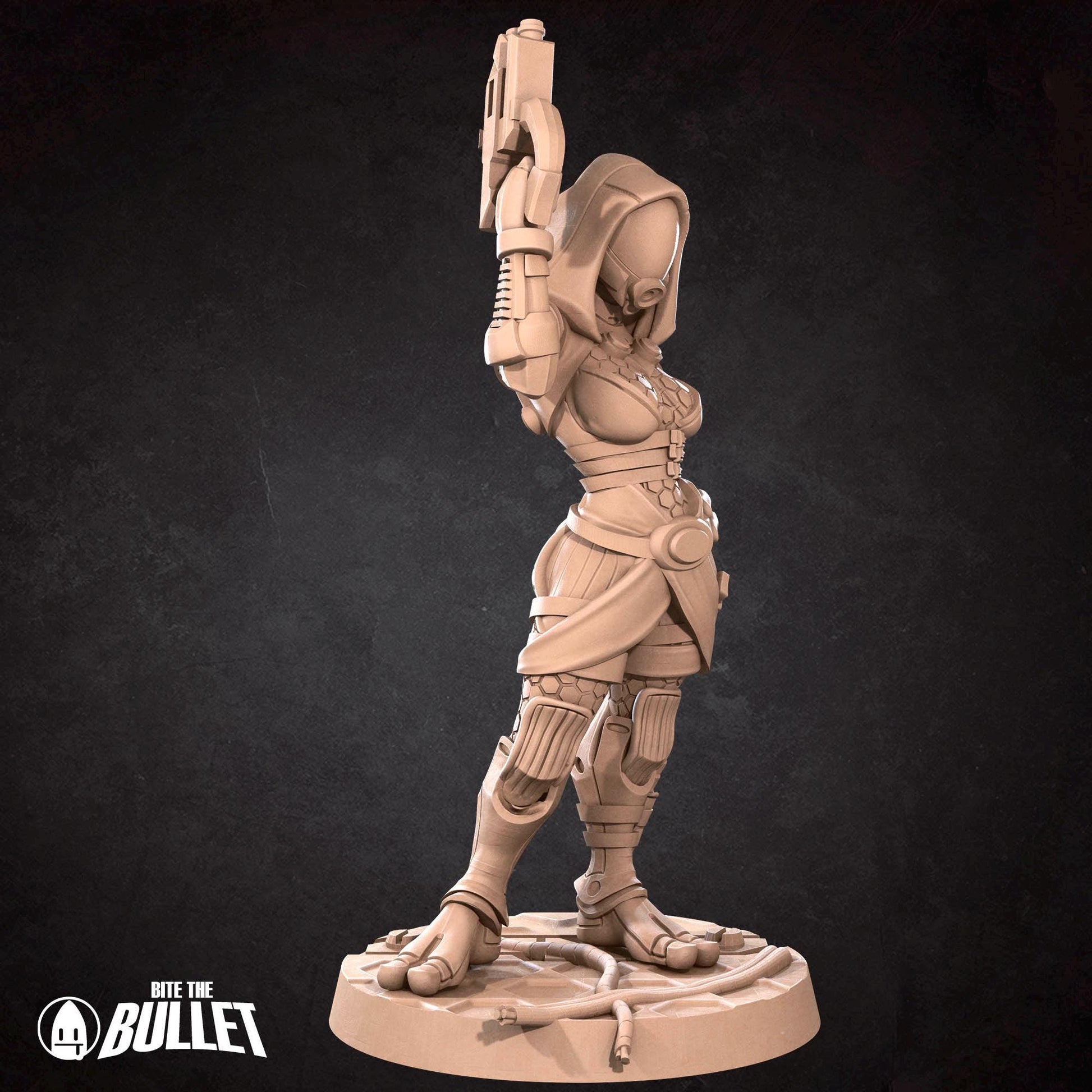 Tahlia | Bullet Galaxy | Bite The Bullet | 35mm Scale | Resin Printed Tabletop RPG Miniature Figures | DND | 5E
