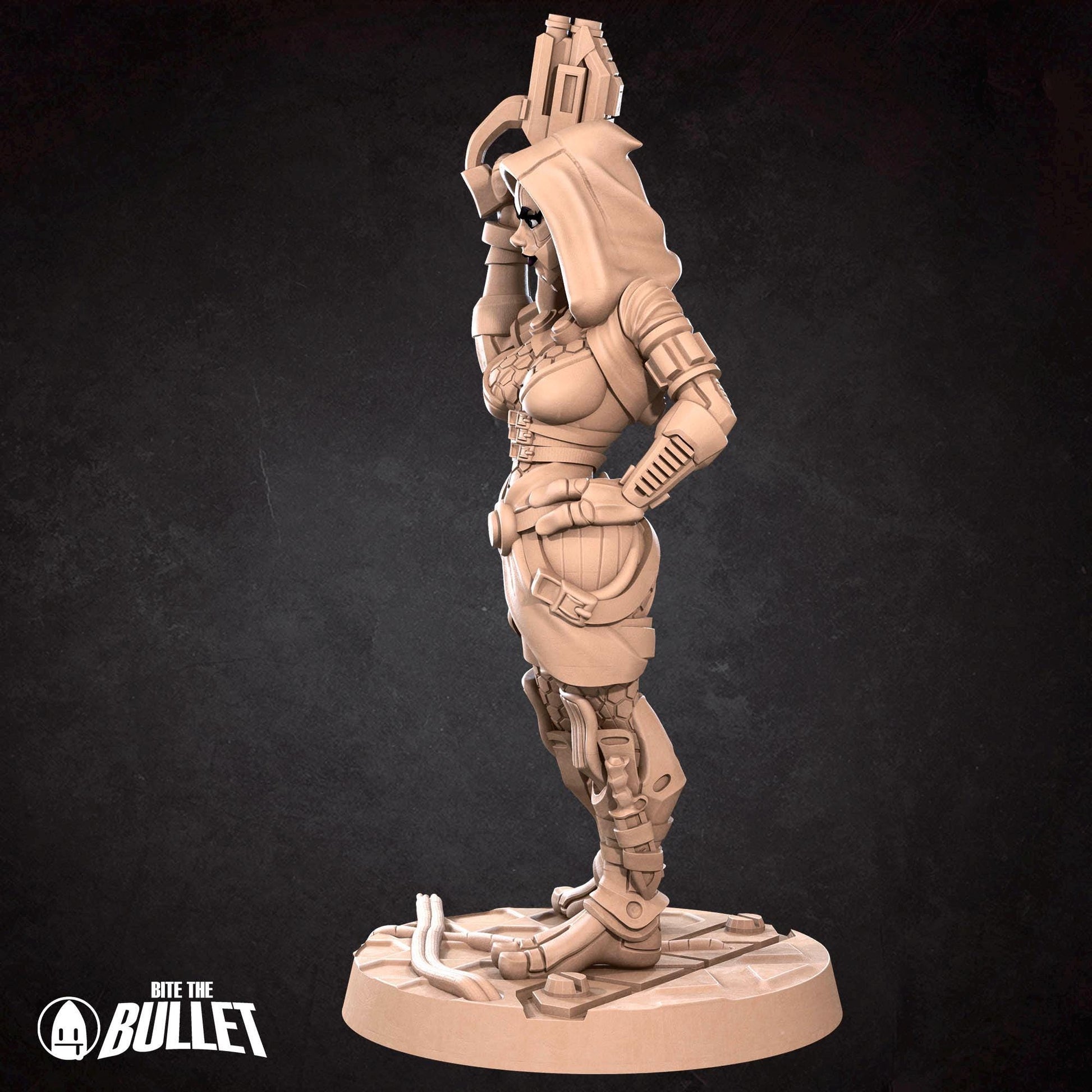 Tahlia | Bullet Galaxy | Bite The Bullet | 35mm Scale | Resin Printed Tabletop RPG Miniature Figures | DND | 5E