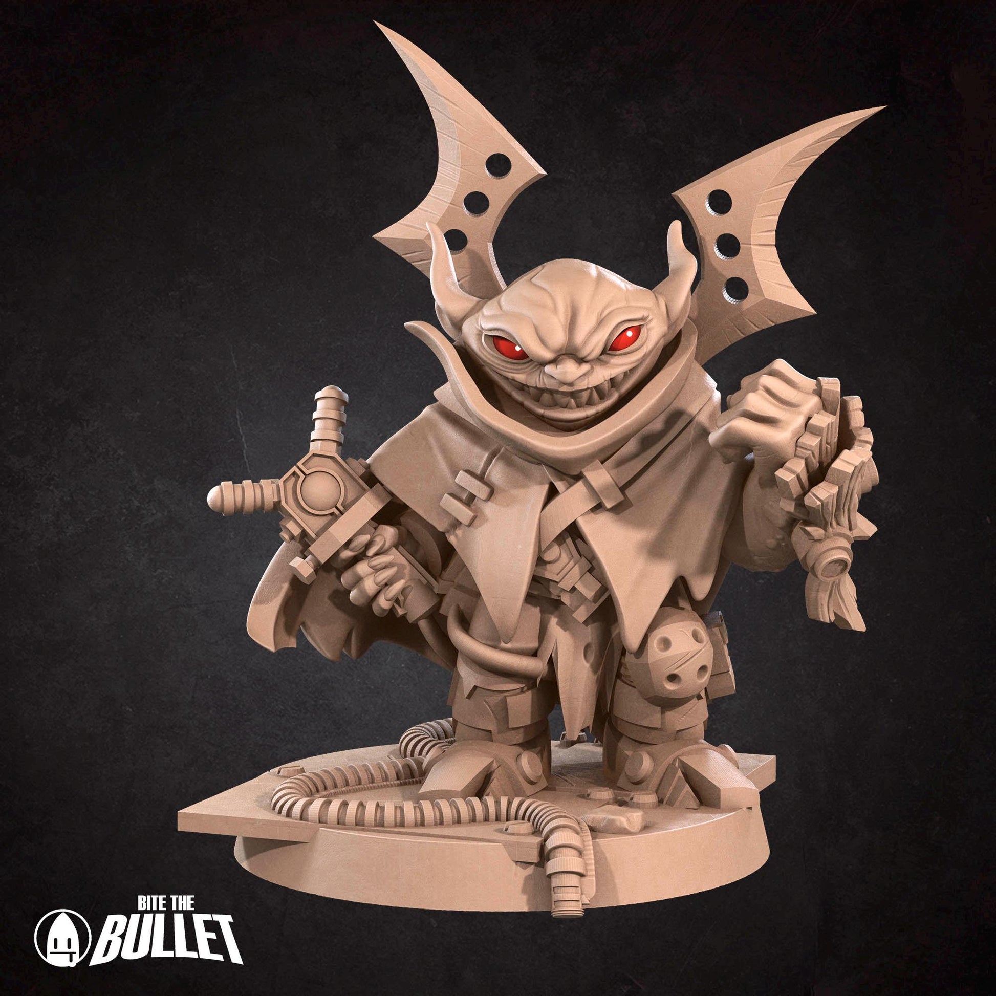 Space Goblin Vanguard | Bullet Galaxy | Bite The Bullet | 35mm Scale | Resin Printed Tabletop RPG Miniature Figures | DND | 5E