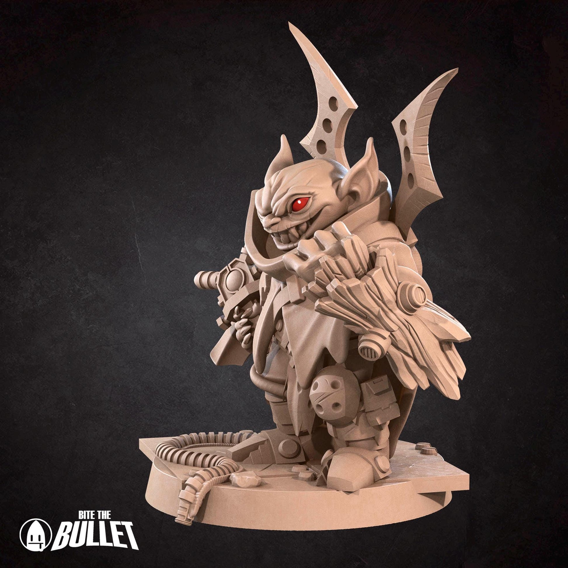 Space Goblin Vanguard | Bullet Galaxy | Bite The Bullet | 35mm Scale | Resin Printed Tabletop RPG Miniature Figures | DND | 5E