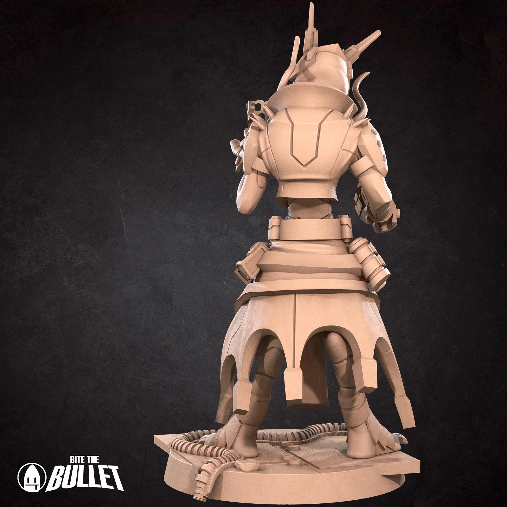 Space Locust Technomancer | Bullet Galaxy | Bite The Bullet | 35mm Scale | Resin Printed Tabletop RPG Miniature Figures | DND | 5E