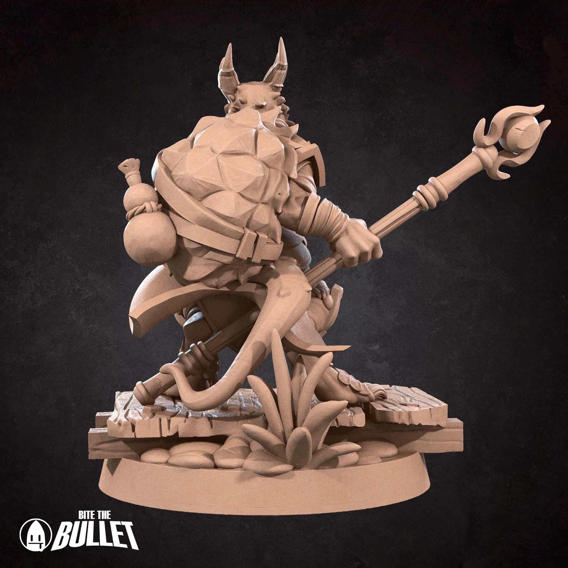 Kobold Monk | Kobolds D&D | Bite The Bullet | 35mm Scale | Resin Printed Tabletop RPG Miniature Figures | DND | 5E