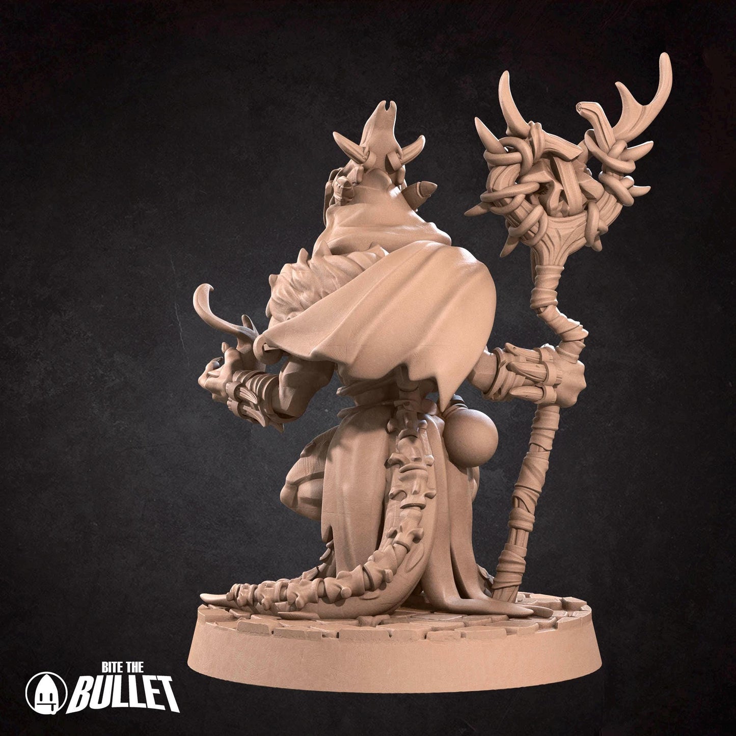 Kobold Warlock | Kobolds D&D | Bite The Bullet | 35mm Scale | Resin Printed Tabletop RPG Miniature Figures | DND | 5E