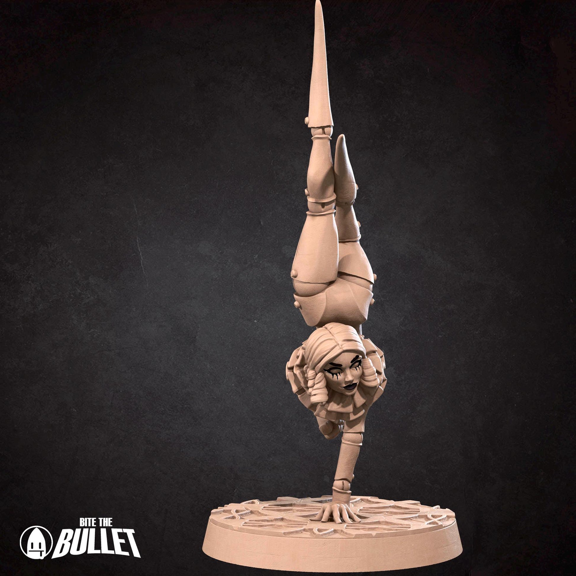 Spider Trainer Contortionist | Horror Circus | Bite The Bullet | 35mm Scale | Resin Printed Tabletop RPG Miniature Figures | DND | 5E