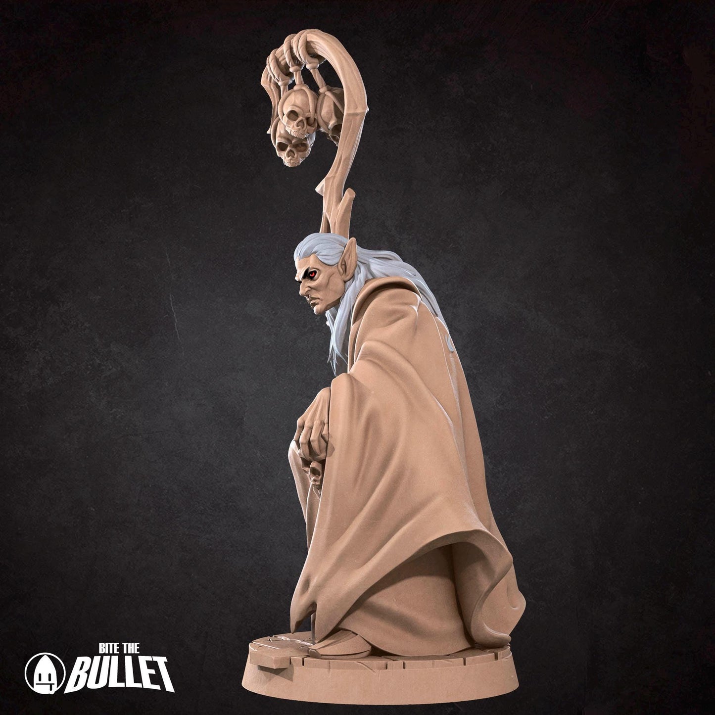 Vampire Sorcerer | Vampires Pt. 2 | Bite The Bullet | 35mm Scale | Resin Printed Tabletop RPG Miniature Figures | DND | 5E