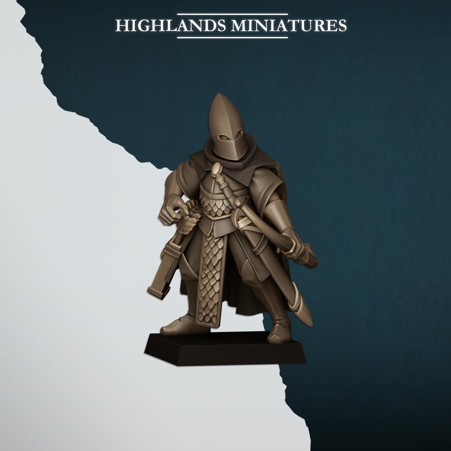 Aegean Shadows | Aegean Elves | Highland Miniatures | 32mm Scale Resin Tabletop RPG Figures for Roleplaying and Wargaming