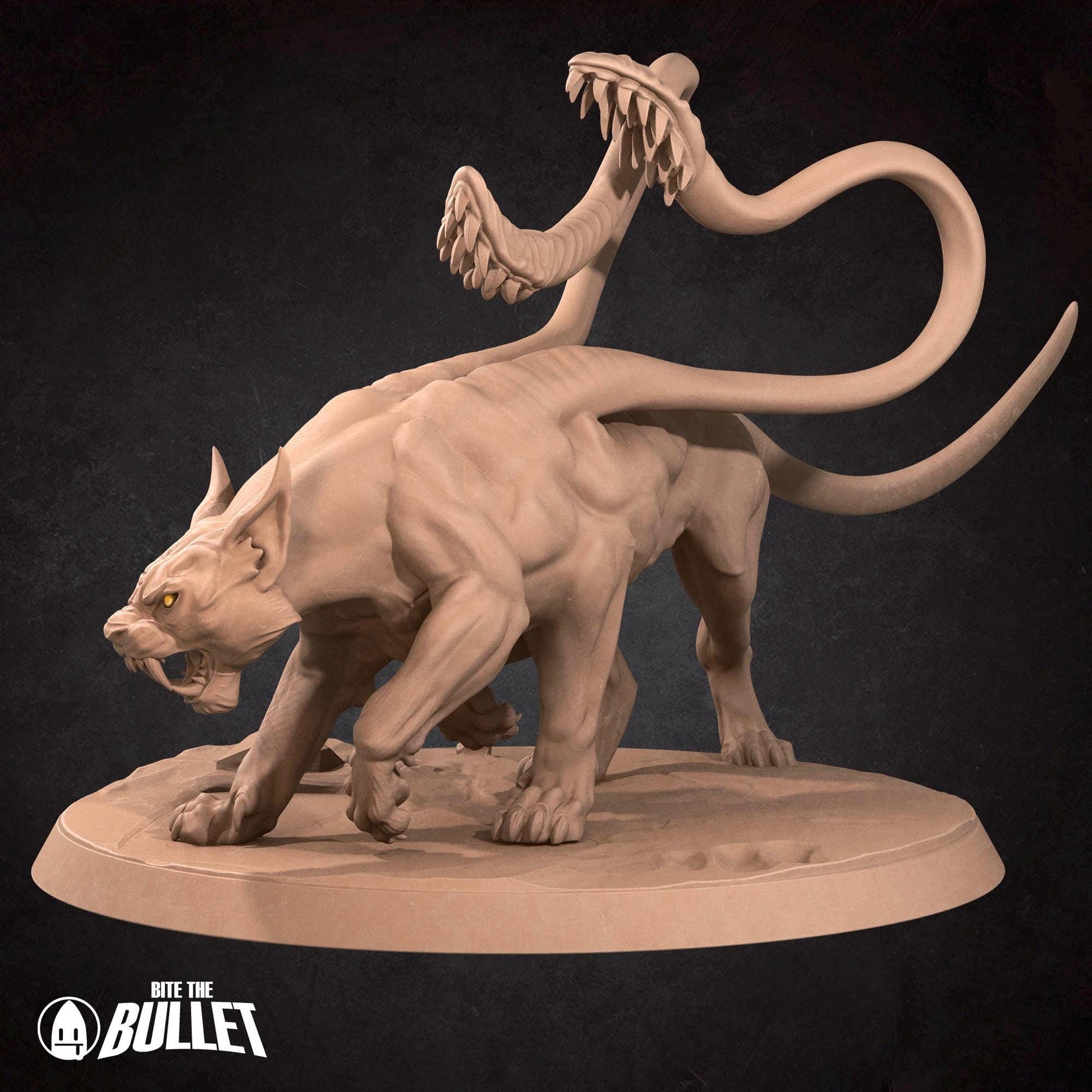 Displacer Beast | Iconic Monsters | Bite The Bullet | 35mm Scale | Resin Printed Tabletop RPG Miniature Figures | DND | 5E