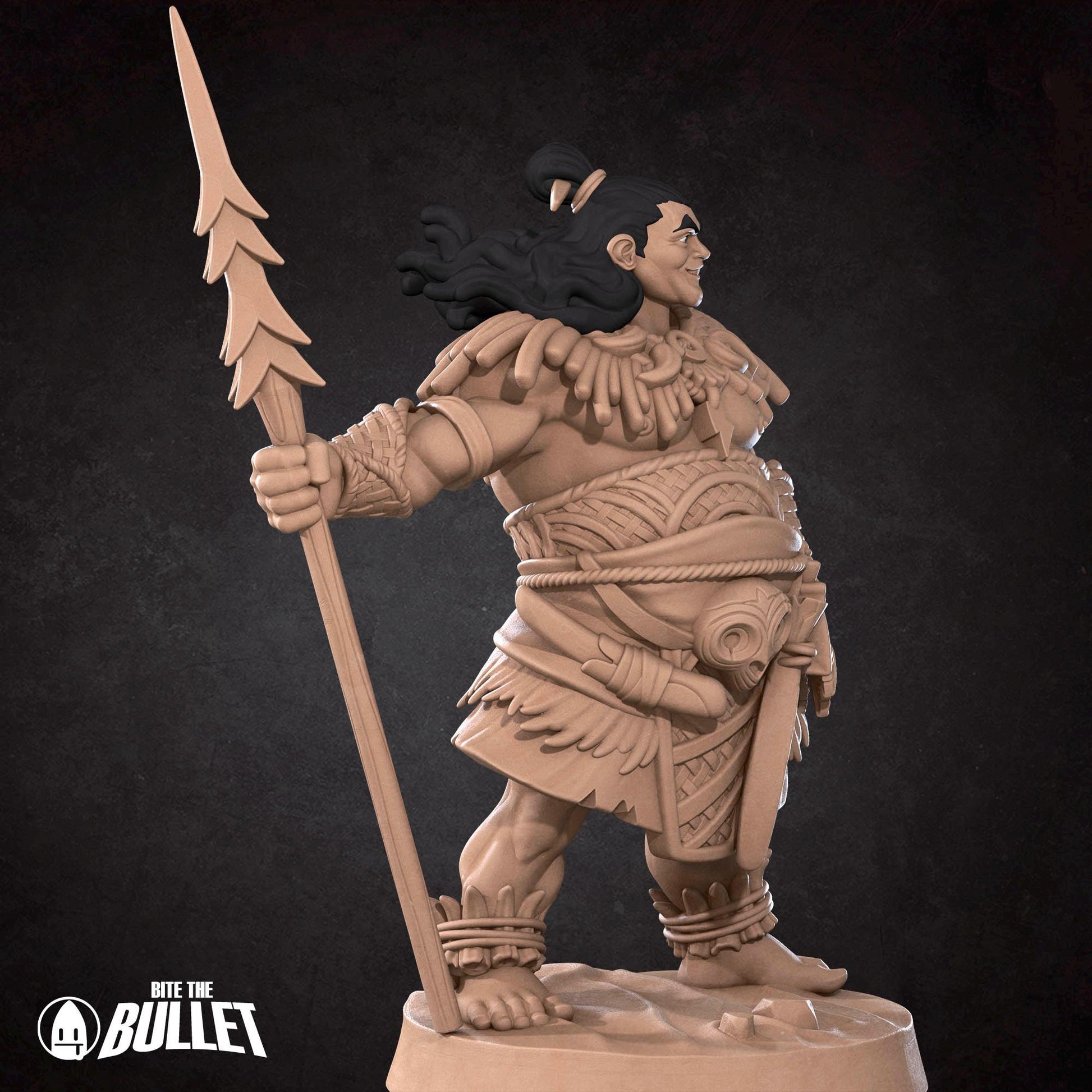 Human Exemplar | Iconic Heroes | Bite The Bullet | 35mm Scale | Resin Printed Tabletop RPG Miniature Figures | DND | 5E