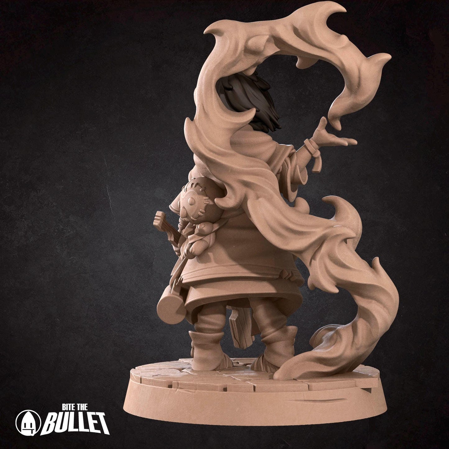 Human Kineticist | Iconic Heroes | Bite The Bullet | 35mm Scale | Resin Printed Tabletop RPG Miniature Figures | DND | 5E