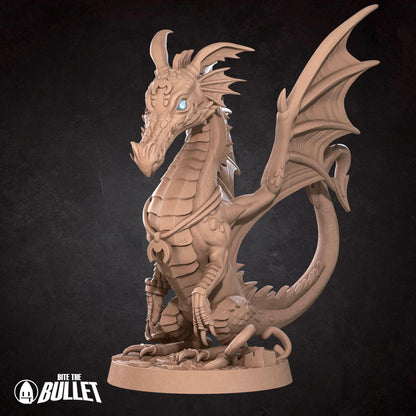 Human Summoner With Young Dragon | Iconic Heroes | Bite The Bullet | 35mm Scale | Resin Printed Tabletop RPG Miniature Figures | DND | 5E