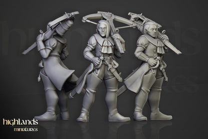 Inquisitorial Band | Sunland | Highland Miniatures | 32mm Scale Resin Tabletop RPG Figures for Roleplaying and Wargaming