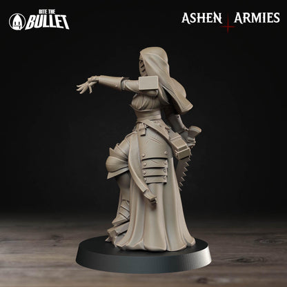 Combat Medic | Bullet Crusade: Sanctified Legion | Bite The Bullet | 35mm Scale | Resin Printed Tabletop RPG Miniature Figures