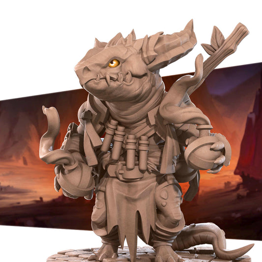 Alchemist | Kobolds Pt. 2 | Bite The Bullet | 35mm Scale | Resin Printed Tabletop RPG Miniature Figures