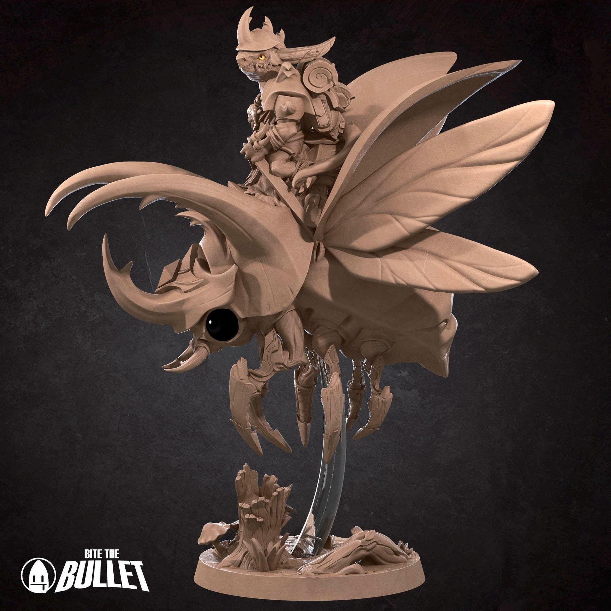 Beetle Rider | Kobolds Pt. 2 | Bite The Bullet | 35mm Scale | Resin Printed Tabletop RPG Miniature Figures