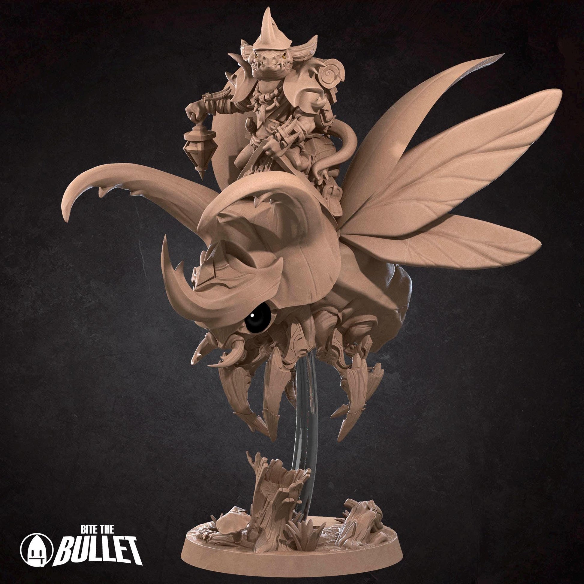 Beetle Rider | Kobolds Pt. 2 | Bite The Bullet | 35mm Scale | Resin Printed Tabletop RPG Miniature Figures