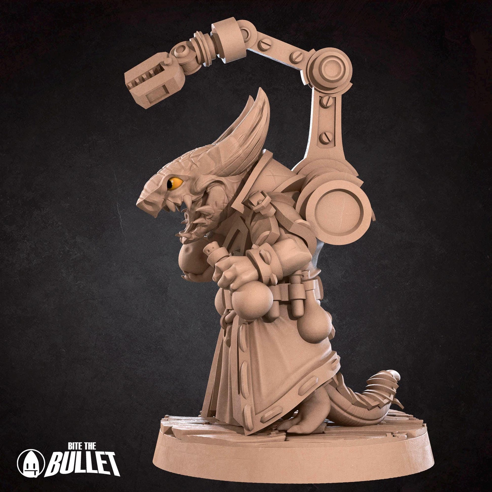 Inventor | Kobolds Pt. 2 | Bite The Bullet | 35mm Scale | Resin Printed Tabletop RPG Miniature Figures