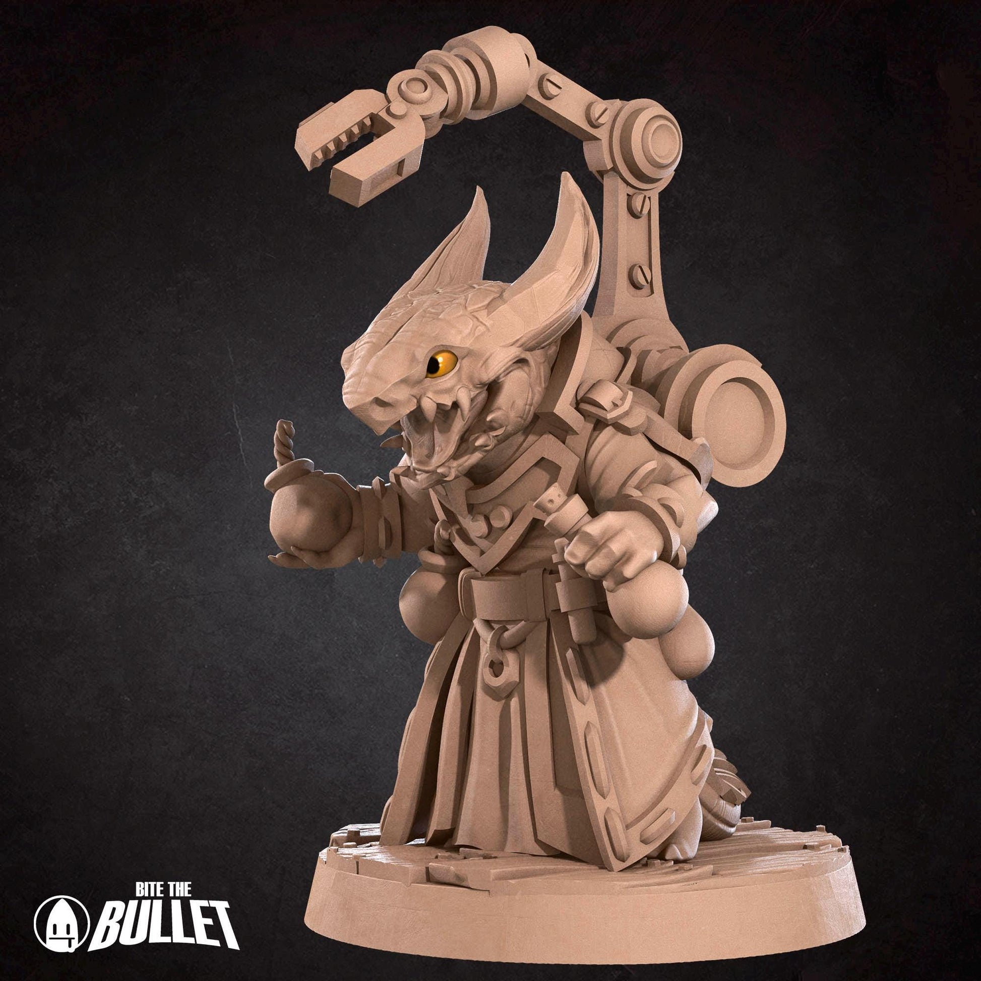 Inventor | Kobolds Pt. 2 | Bite The Bullet | 35mm Scale | Resin Printed Tabletop RPG Miniature Figures