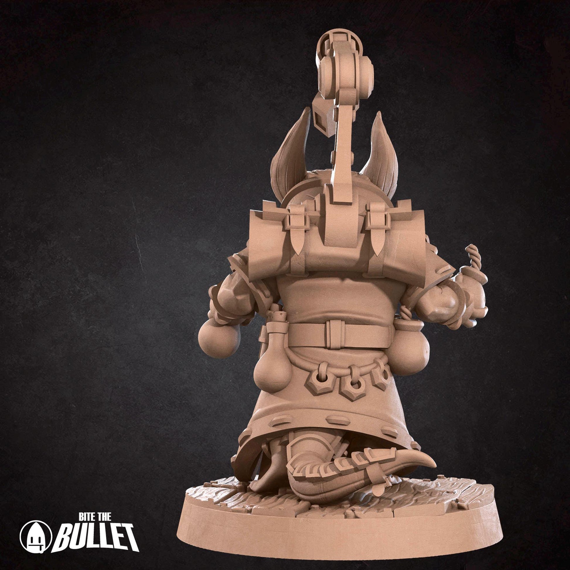 Inventor | Kobolds Pt. 2 | Bite The Bullet | 35mm Scale | Resin Printed Tabletop RPG Miniature Figures