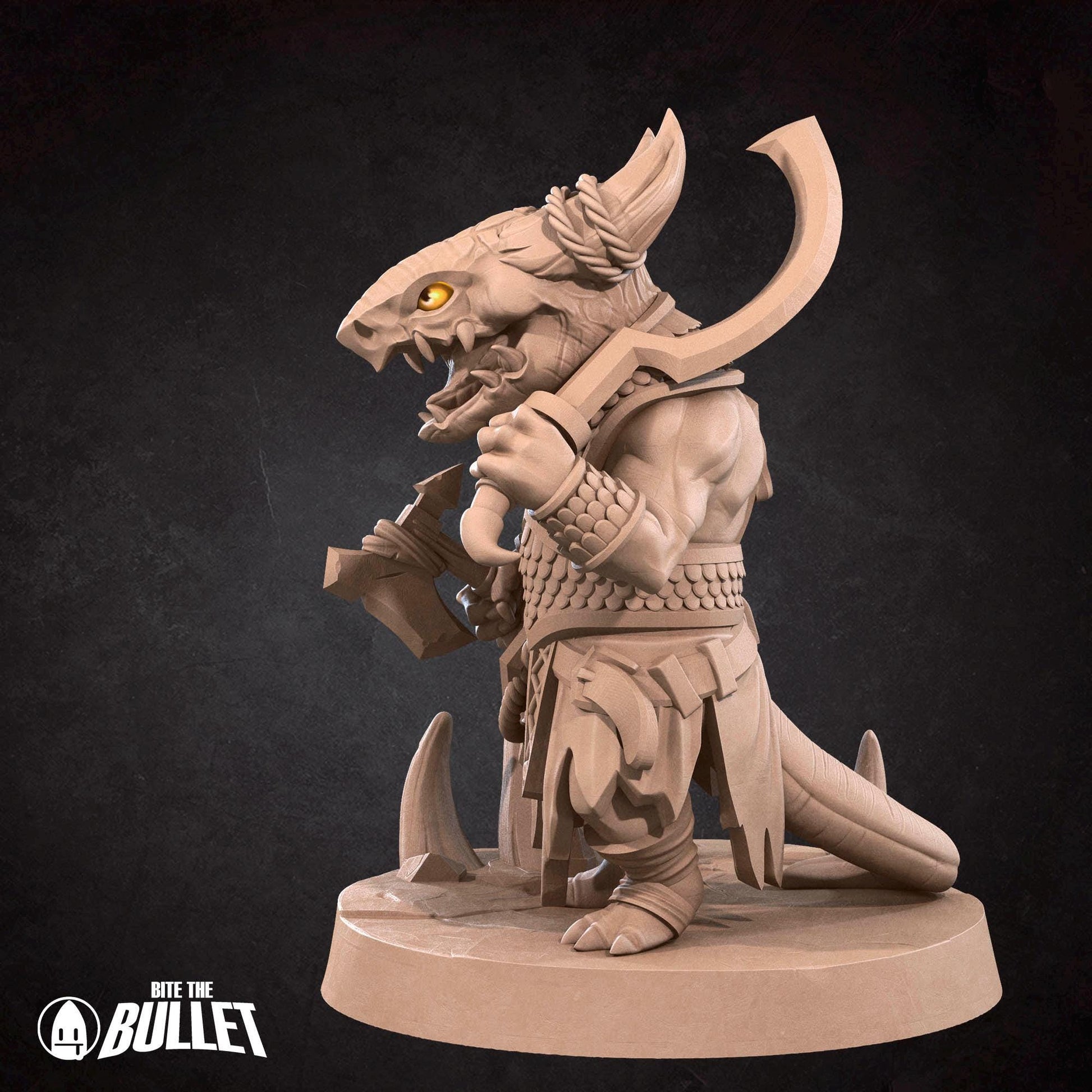 Raider | Kobolds Pt. 2 | Bite The Bullet | 35mm Scale | Resin Printed Tabletop RPG Miniature Figures