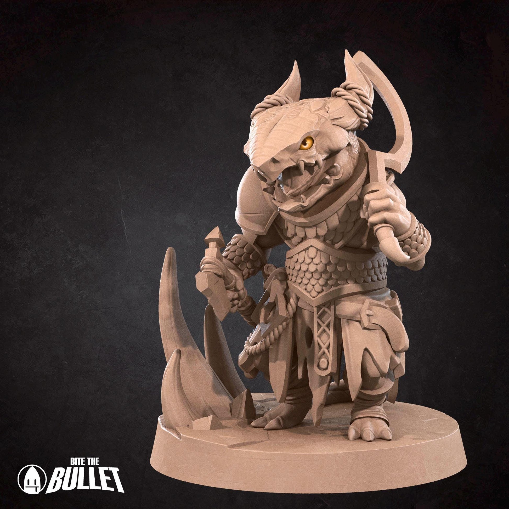 Raider | Kobolds Pt. 2 | Bite The Bullet | 35mm Scale | Resin Printed Tabletop RPG Miniature Figures