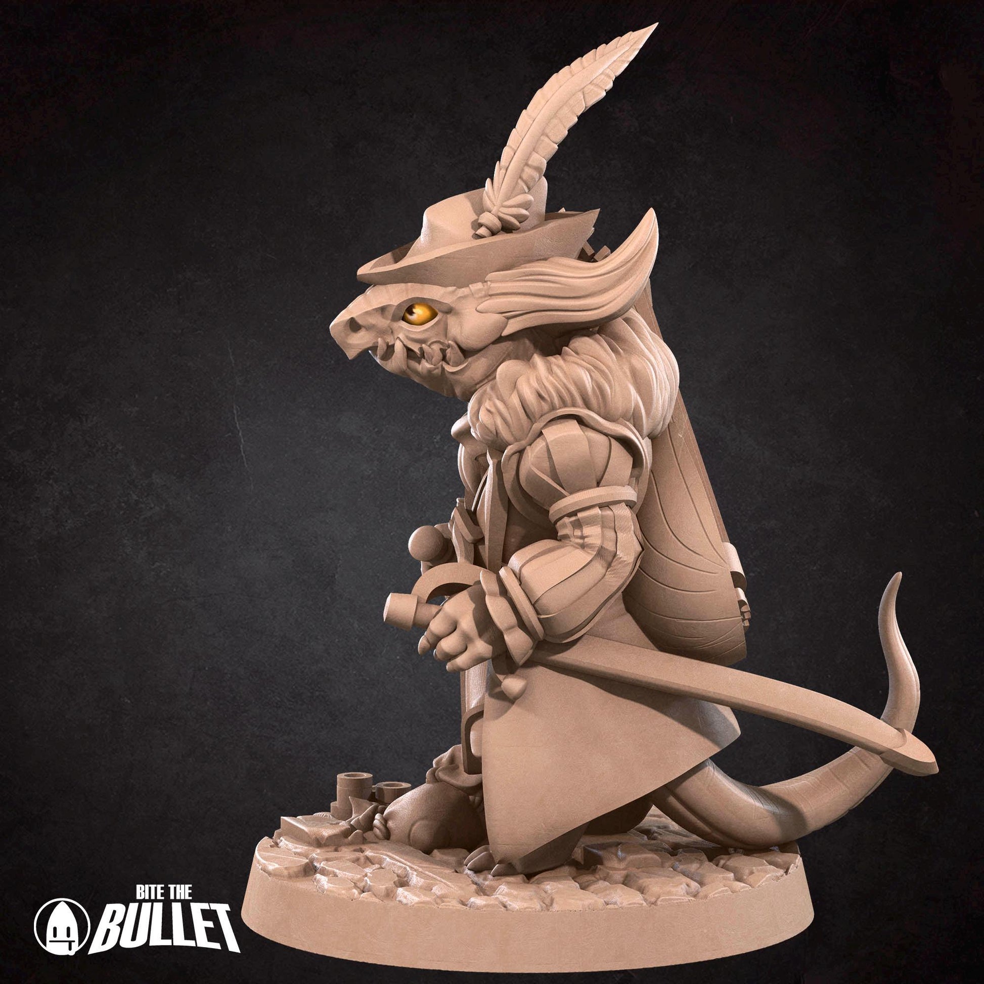 Minstrel | Kobolds Pt. 2 | Bite The Bullet | 35mm Scale | Resin Printed Tabletop RPG Miniature Figures