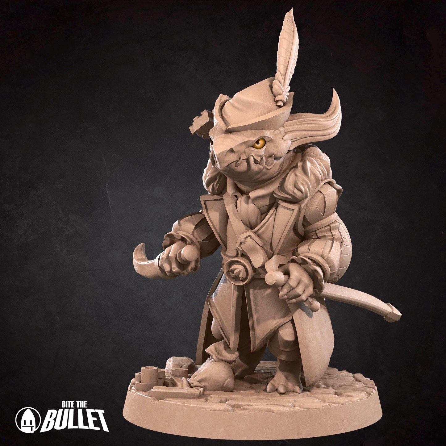 Minstrel | Kobolds Pt. 2 | Bite The Bullet | 35mm Scale | Resin Printed Tabletop RPG Miniature Figures