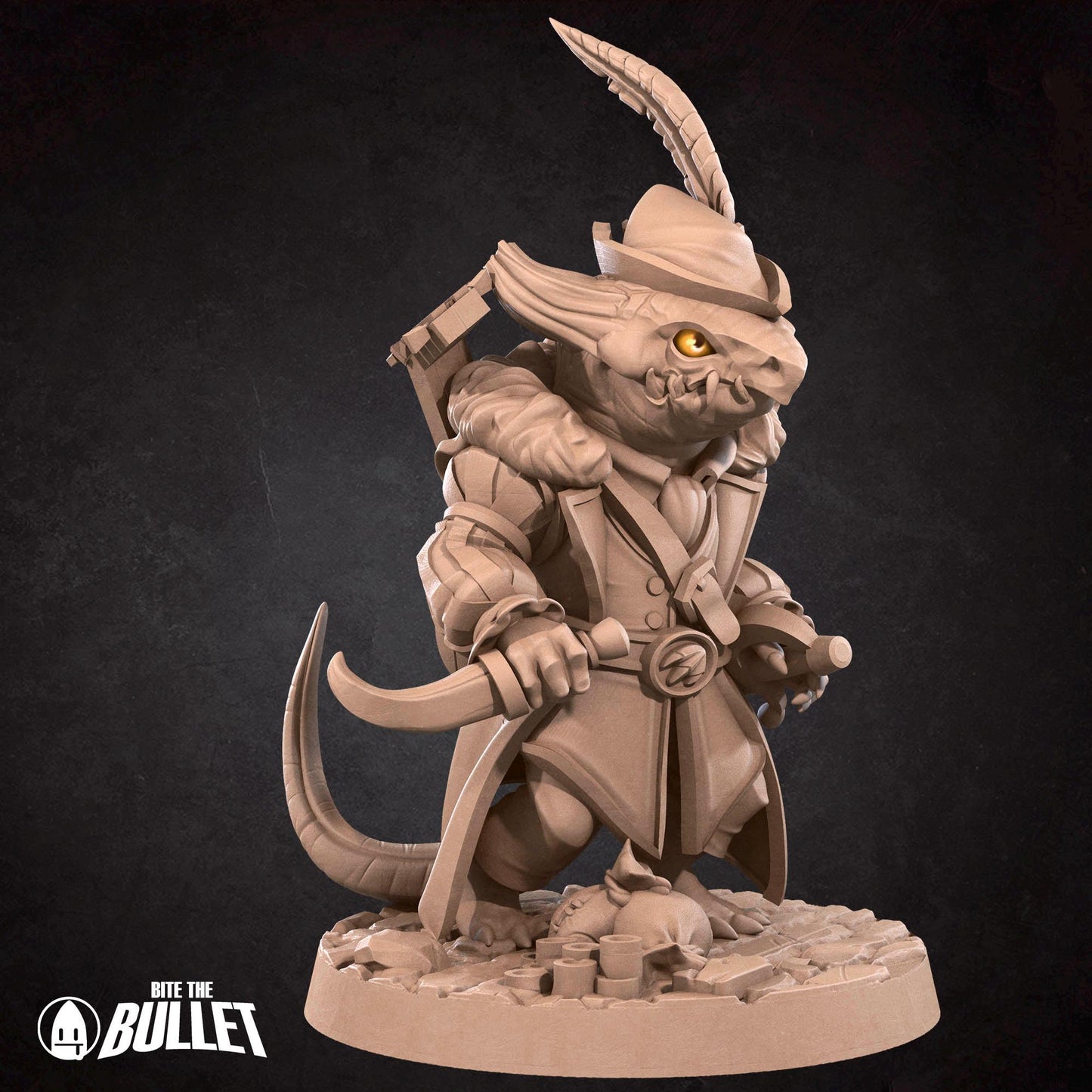 Minstrel | Kobolds Pt. 2 | Bite The Bullet | 35mm Scale | Resin Printed Tabletop RPG Miniature Figures