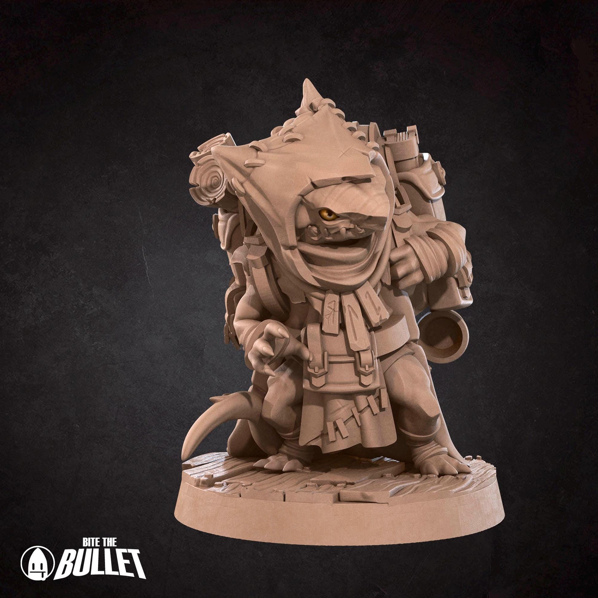 Witch | Kobolds Pt. 2 | Bite The Bullet | 35mm Scale | Resin Printed Tabletop RPG Miniature Figures