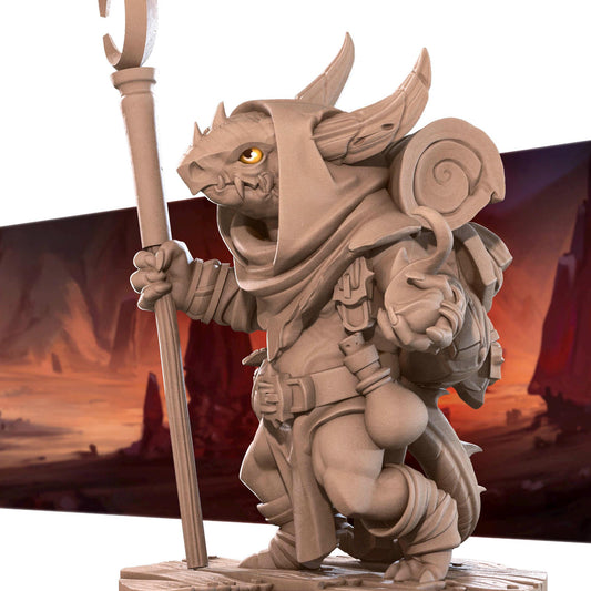 Wizard | Kobolds Pt. 2 | Bite The Bullet | 35mm Scale | Resin Printed Tabletop RPG Miniature Figures
