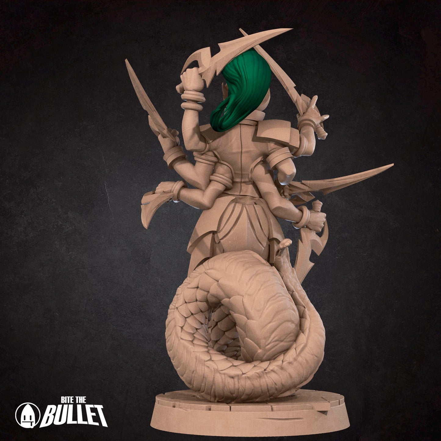 Marilith | Iconic Monsters Pt. 2 | Bite The Bullet | 35mm Scale | Resin Printed Tabletop RPG Miniature Figures