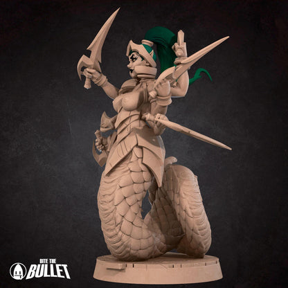 Marilith | Iconic Monsters Pt. 2 | Bite The Bullet | 35mm Scale | Resin Printed Tabletop RPG Miniature Figures