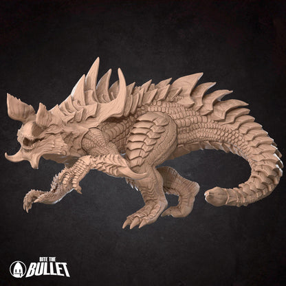 Tarrasque | Iconic Monsters Pt. 2 | Bite The Bullet | 35mm Scale | Resin Printed Tabletop RPG Miniature Figures