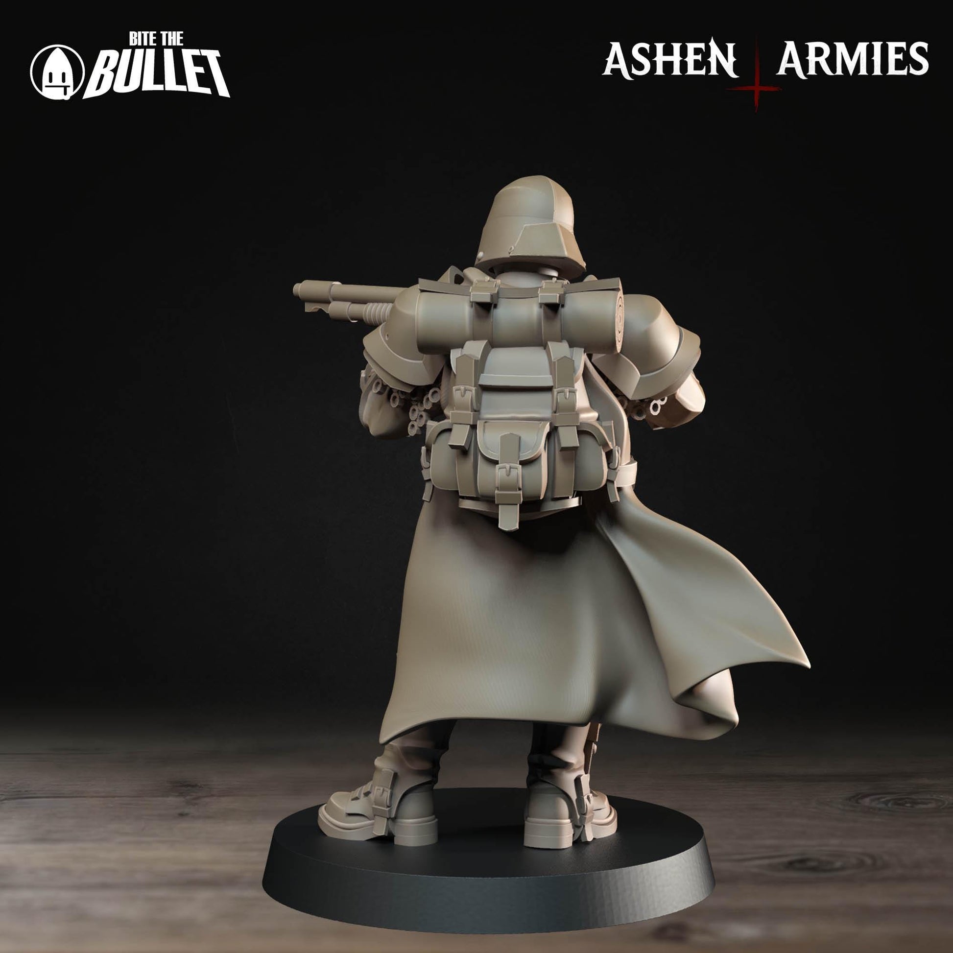 Yeomen | Bullet Crusade: Sanctified Legion | Bite The Bullet | 35mm Scale | Resin Printed Tabletop RPG Miniature Figures