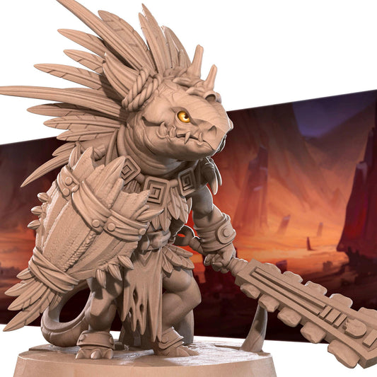 Tribal | Kobolds Pt. 2 | Bite The Bullet | 35mm Scale | Resin Printed Tabletop RPG Miniature Figures