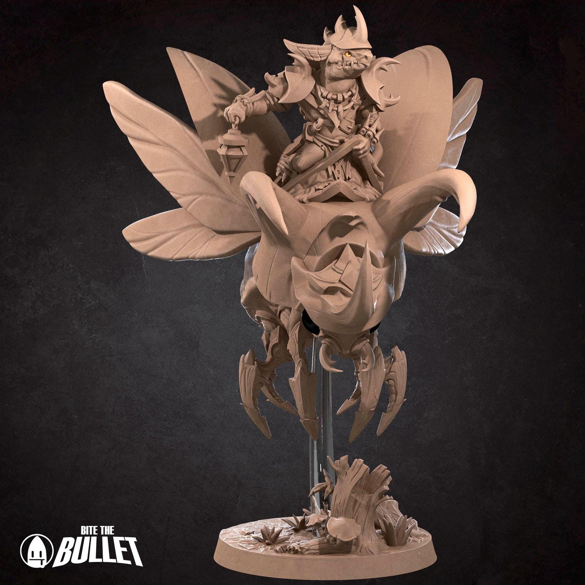 Beetle Rider | Kobolds Pt. 2 | Bite The Bullet | 35mm Scale | Resin Printed Tabletop RPG Miniature Figures