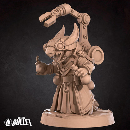Inventor | Kobolds Pt. 2 | Bite The Bullet | 35mm Scale | Resin Printed Tabletop RPG Miniature Figures