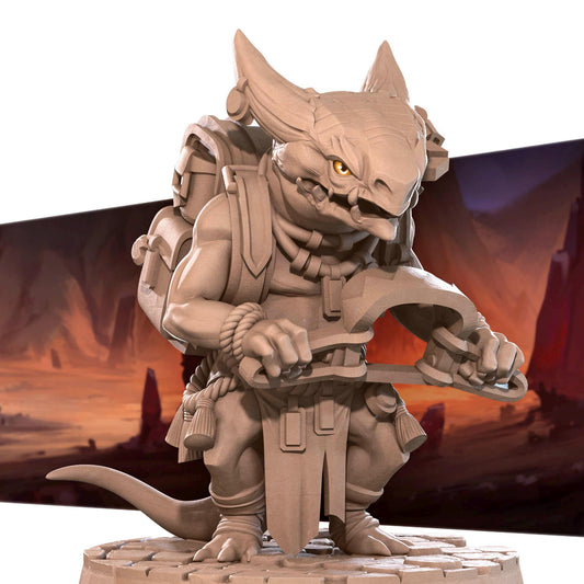 Trapper | Kobolds Pt. 2 | Bite The Bullet | 35mm Scale | Resin Printed Tabletop RPG Miniature Figures