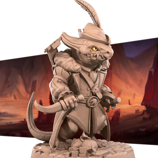 Minstrel | Kobolds Pt. 2 | Bite The Bullet | 35mm Scale | Resin Printed Tabletop RPG Miniature Figures