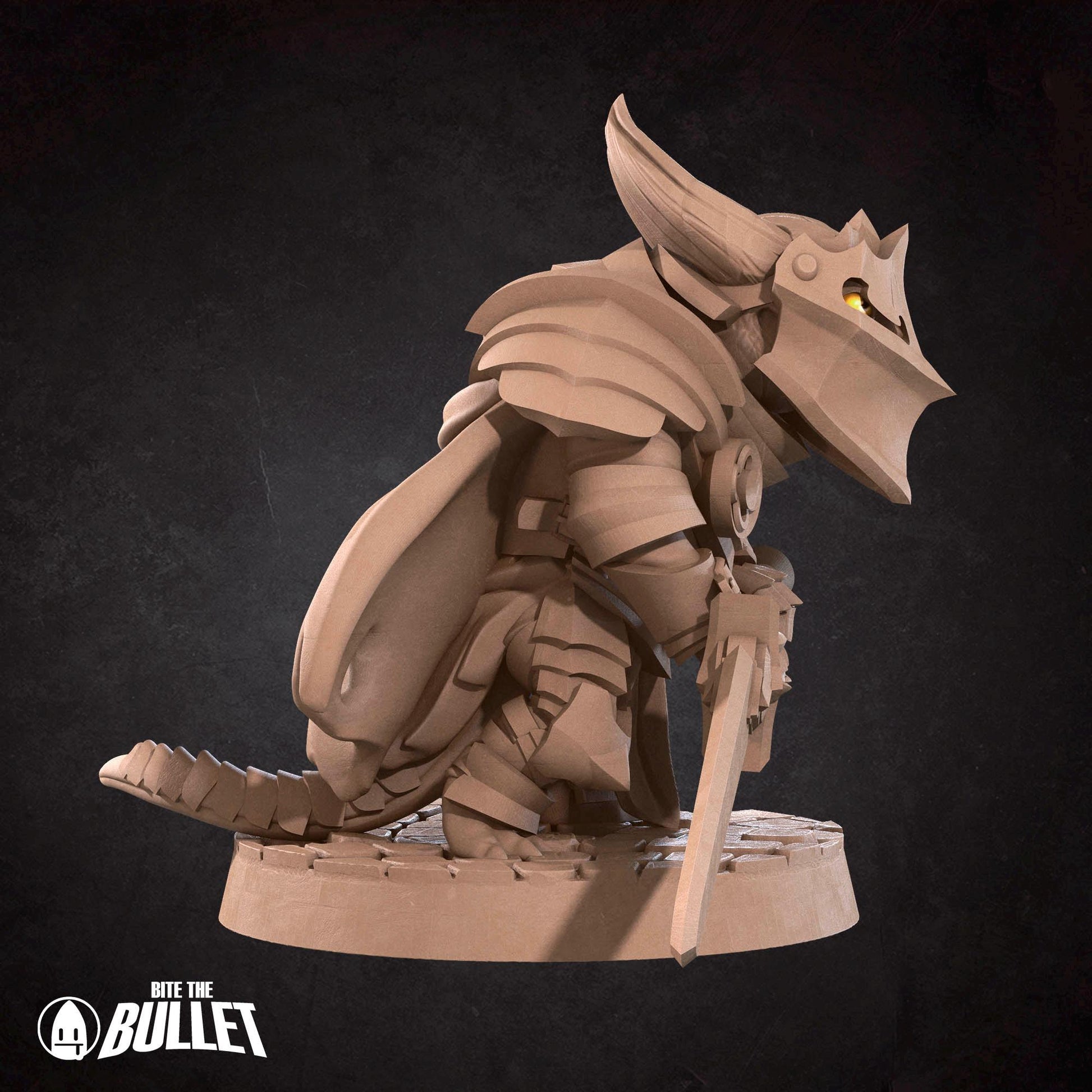 Paladin | Kobolds Pt. 2 | Bite The Bullet | 35mm Scale | Resin Printed Tabletop RPG Miniature Figures