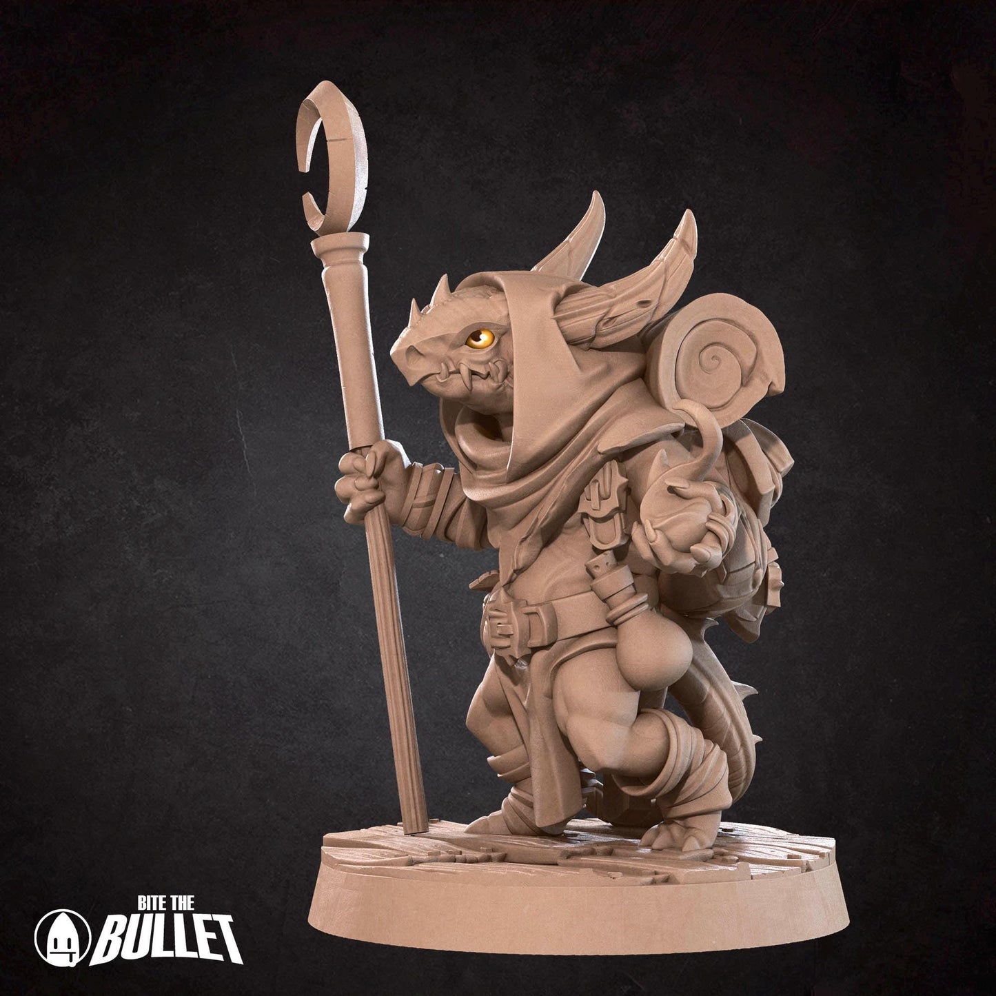 Wizard | Kobolds Pt. 2 | Bite The Bullet | 35mm Scale | Resin Printed Tabletop RPG Miniature Figures